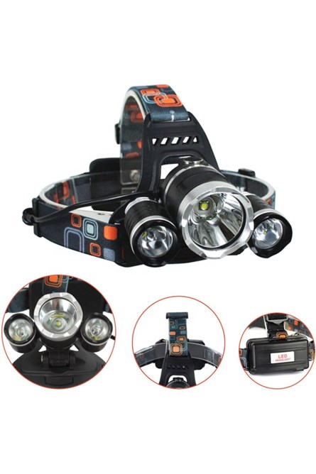 Headlamp with LED light - Black 20210835800