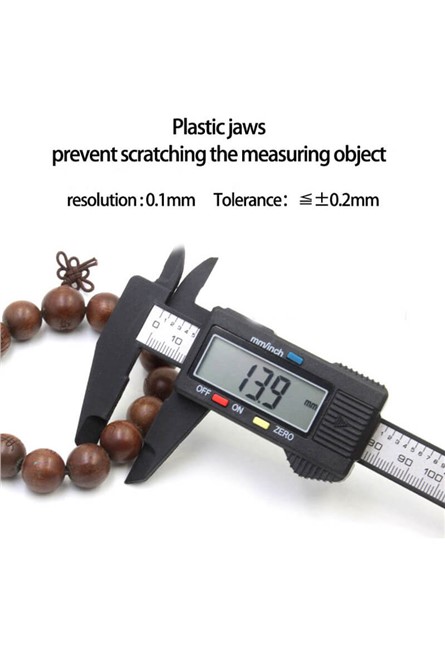 Electronic Digital Caliper 0-150mm - Black 20210835827
