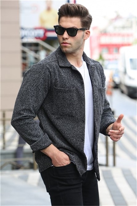 Camicia Uomo Regular Fit 5557 - Grigio Scuro #358401