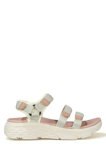 Sandali casual da donna Hammer Jack - bianchi con rosa #369026