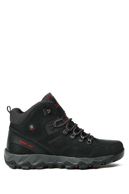 Hammer Jack Stivali da Uomo in Nabuk 102 17825-M - Nero #368099