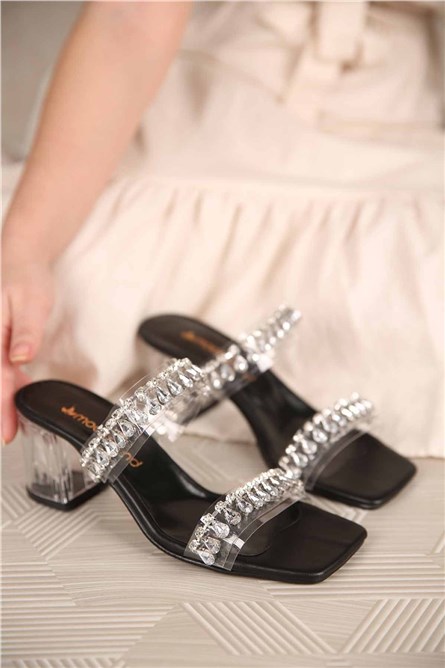 Pantofole da donna - Nero 304364