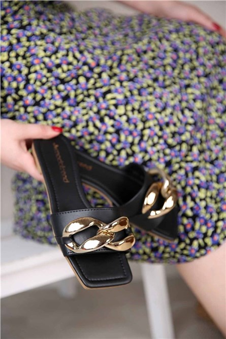 Modatrend Pantofole da donna - Nero #308955