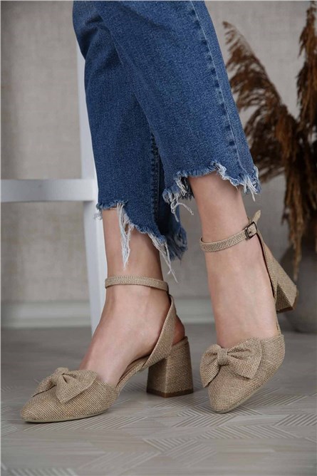 Sandali da donna - Beige 299871