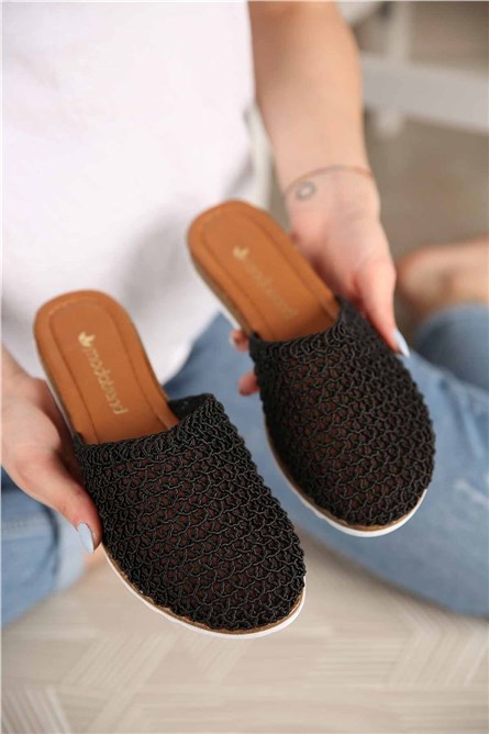 Pantofole da donna - Nero 301221