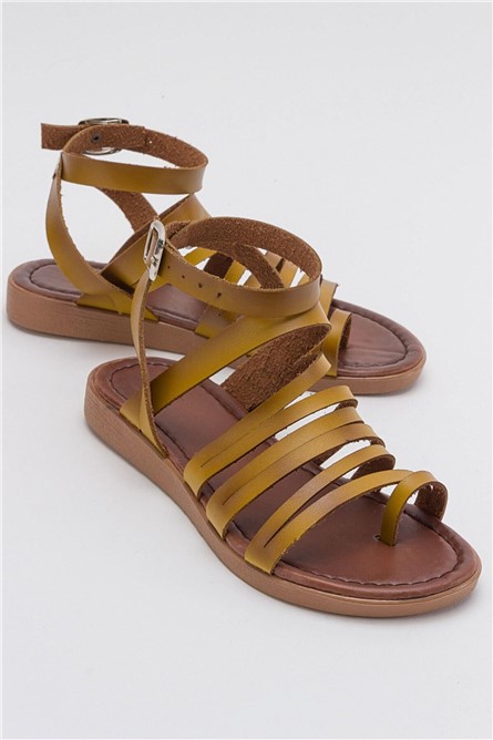 Women's Casual Sandals - Yellow #382888