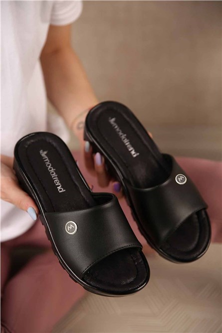 Pantofole da donna - Nero 301241