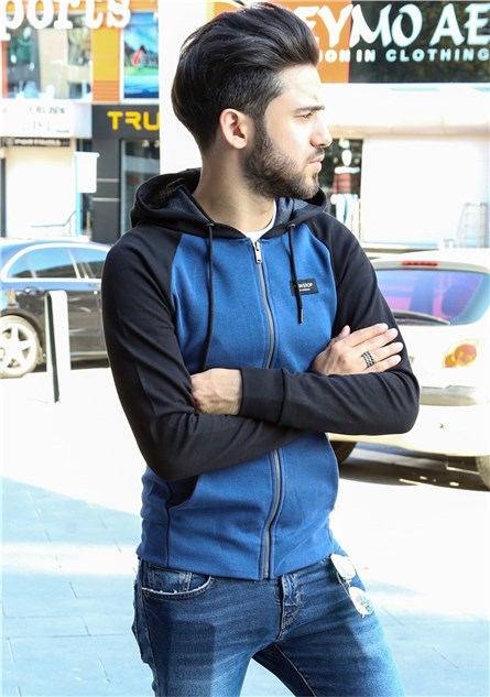 Felpa uomo 2820 - Indigo 284938