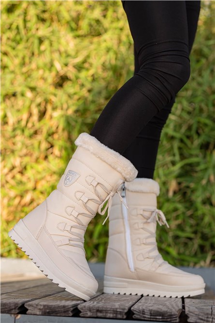 Stivali da neve da donna - Beige chiaro #358761