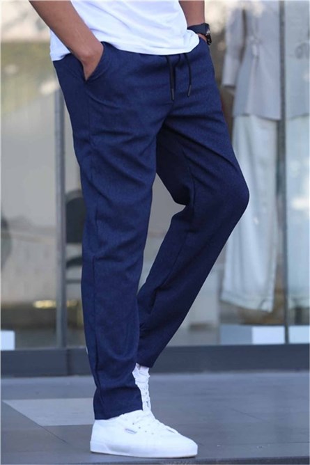Pantaloni da uomo Regular Fit 5481 - Navy #361912