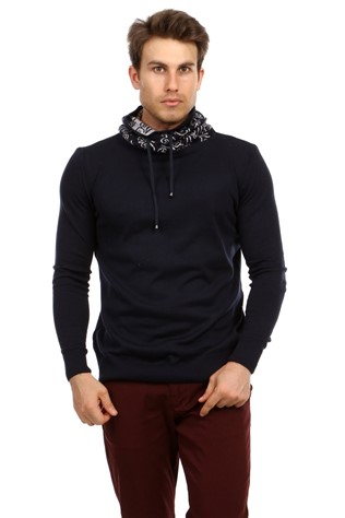 Bluzka męska - ciemnoniebieska  60356