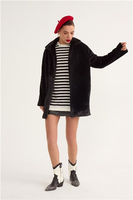 Sateen Women's Jacket - Black #320780