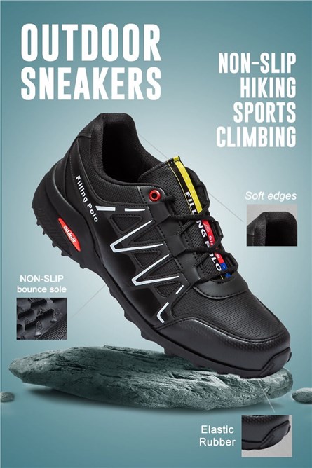 Scarponi da trekking Uomo - Nero,Bianco #988143