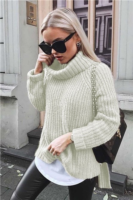 Madmext Women's Jumper - Cream #289759