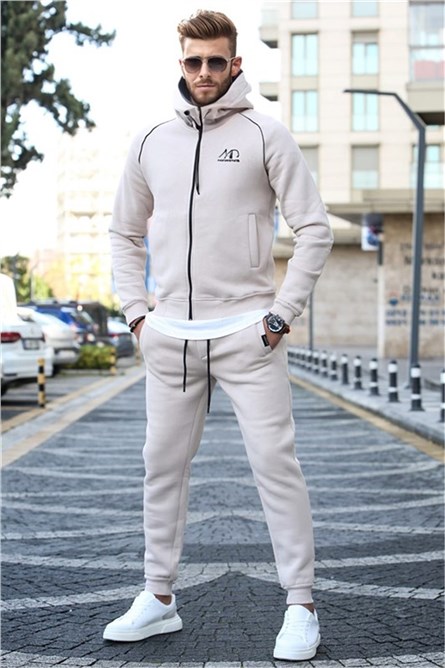 Set sportivo da uomo 5660 - grigio chiaro #323205