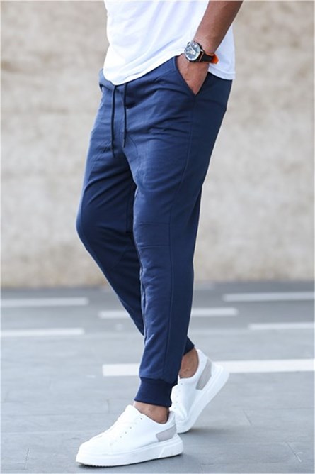Pantaloni sportivi da uomo 4800-Navy # 309135
