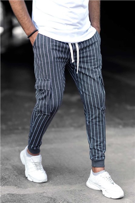 Pantaloni sportivi da uomo 4818 - Antracite 289446