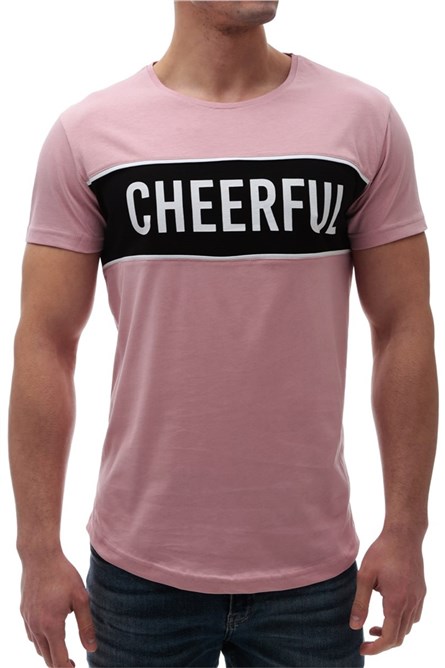 T-shirt da uomo 2881 - Rosa 285205