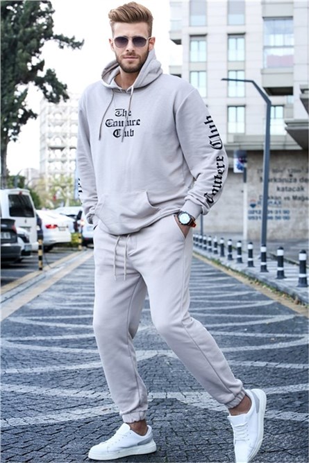 Set sportivo da uomo 5653 - Beige chiaro #322689