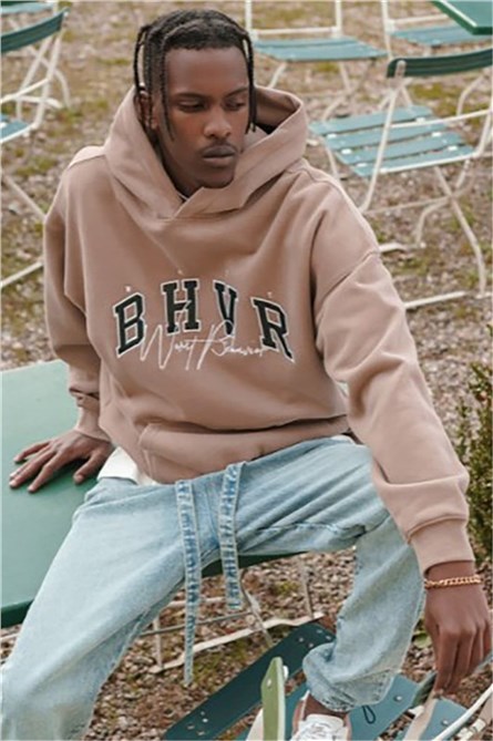 Felpa da uomo - 5326 Beige #311292