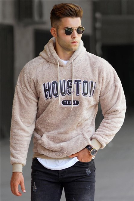 Felpa felpata da uomo 5311 - Beige #310534