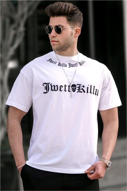 Madmext Men's T-Shirt - White #302005