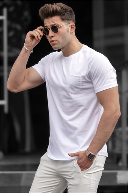 T-shirt da uomo - Bianco 303144