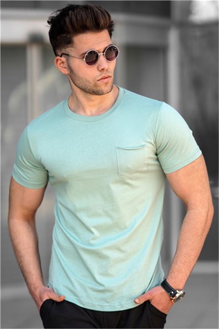 T-shirt da uomo - Menta 303117