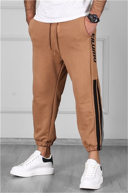 Pantaloni sportivi da uomo 4833 - Cammello 293142
