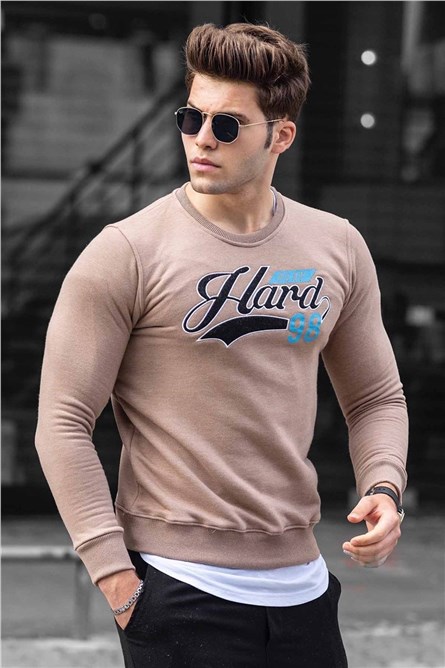 Felpa Uomo 4375 - Cammello 286643