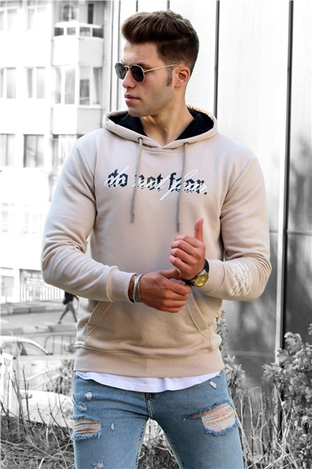 Felpa uomo 4771 - Beige chiaro 290211