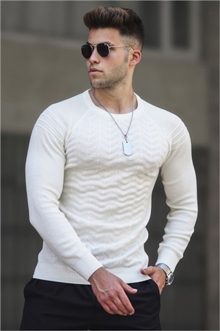 Blusa da uomo - bianca #308875