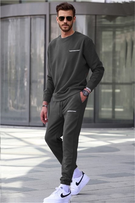 Set sportivo da uomo 5285 - Grigio fumo #358736