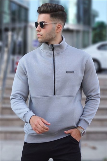 Felpa Uomo - 5316 Grigio Chiaro #311041