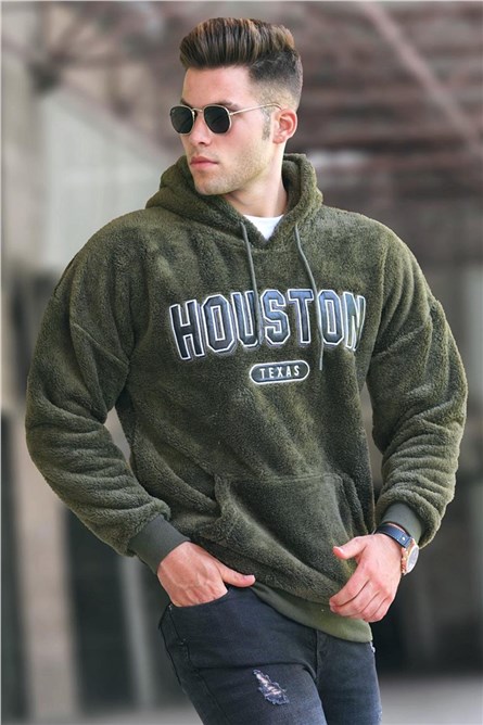 Felpa felpata da uomo 5311 - Cachi #310532