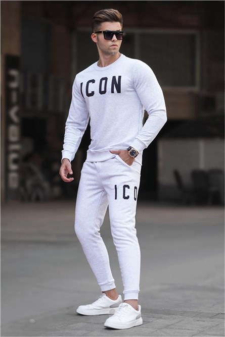 Set Sport da Uomo 5295 - Grigio Melange #310781