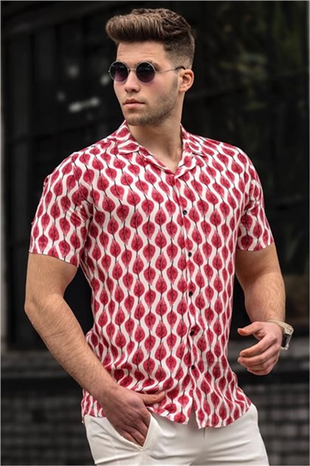 Camicia uomo 4944 - Rosso 293257