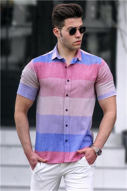 Camicia uomo 4946 - Blu 302609