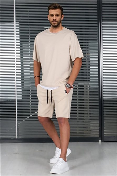 Set sportivo da uomo 5668 - Beige #324117