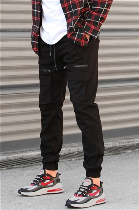 Pantaloni della tuta da uomo 5688 - Nero #327881