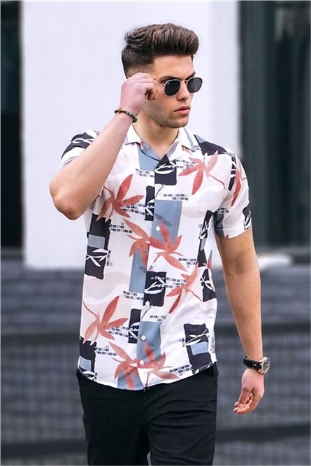 T-shirt uomo 5526 - Bianco #361396