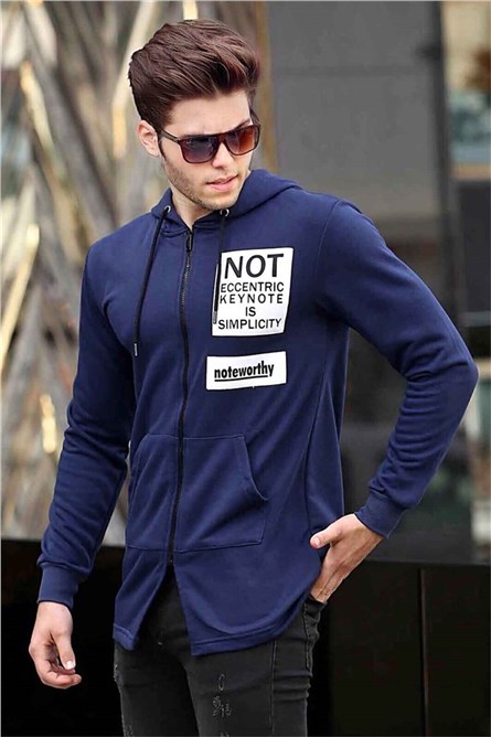 Felpa uomo 4168 - Blu 286465