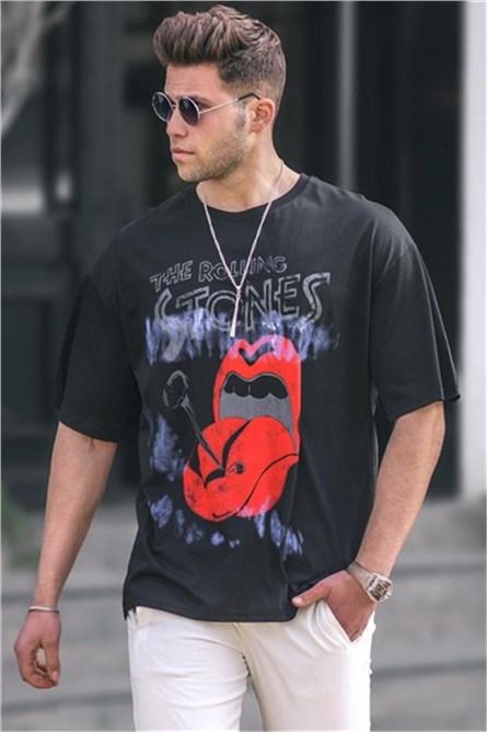 T-shirt da uomo - Nera 302000