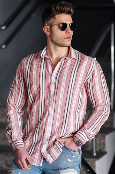 Camicia uomo 4940 - Rosa 293150