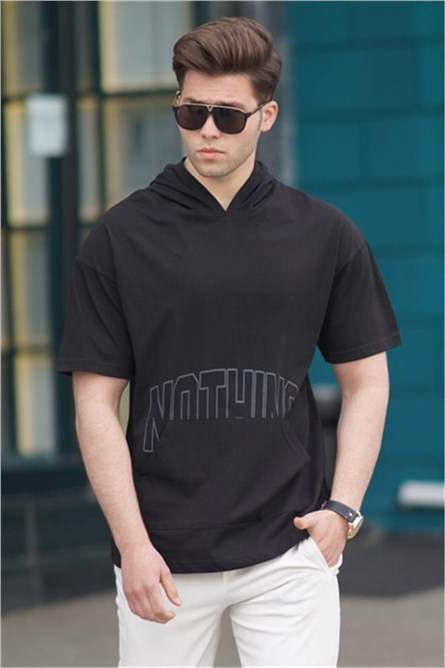 T-shirt da uomo 5236 - Nero 303871