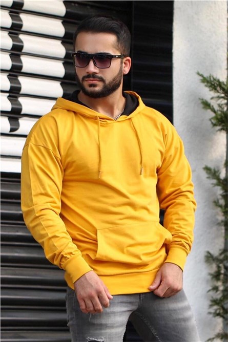 Felpa uomo 2876 - Giallo 286124