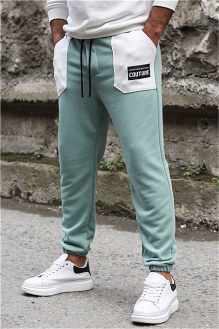 Pantaloni della tuta da uomo 4844 - Verde #302619