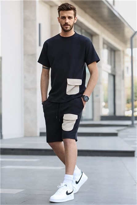 Set da uomo 5901 - Nero #330507