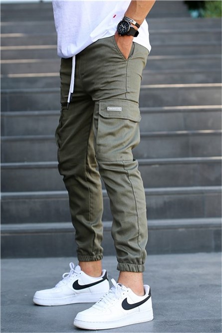 Pantaloni della tuta da uomo 5437 - Cachi #333121