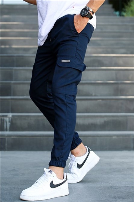 Pantaloni della tuta da uomo 5437 - Navy #333119